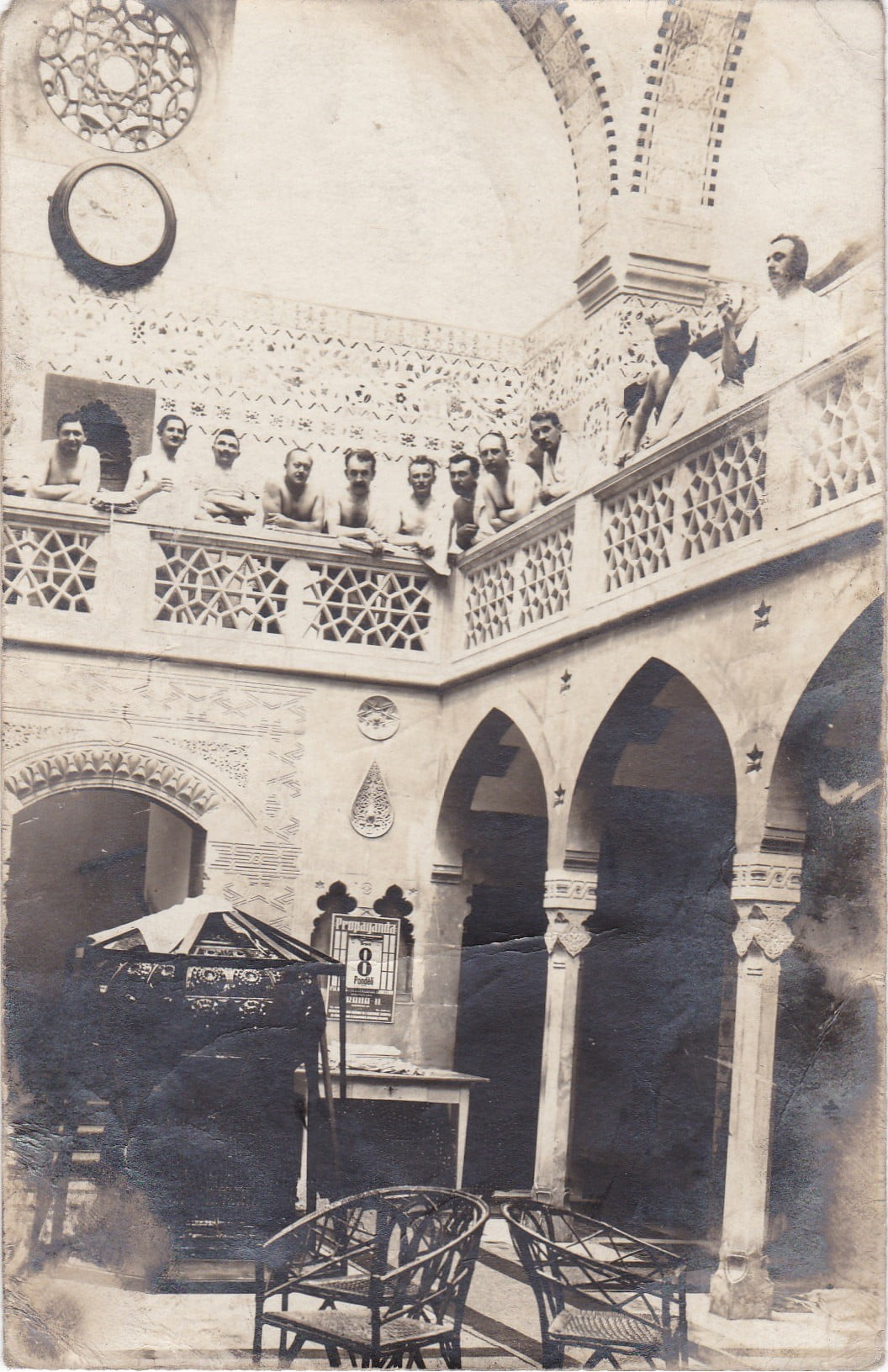 Objekt Hammam postavený v maursko-arabskom štýle. 