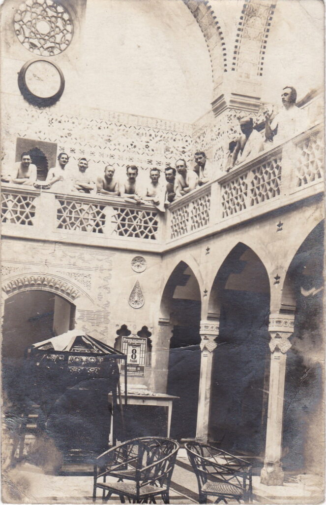 Kúpele Hammam využívané v minulosti i v súčasnosti na liečbu sírnymi prameňmi.